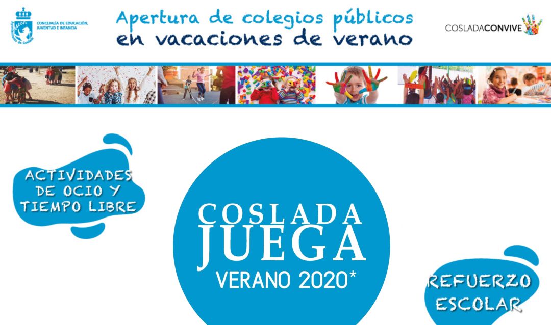 Programa Coslada Juega Verano 2020 Programa Coslada Juega Verano 2020