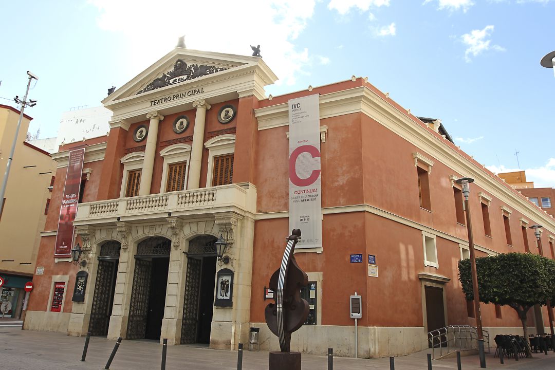 Teatro Principal de Castelló. Imagen de archivo Teatro Principal de Castelló. Imagen de archivo