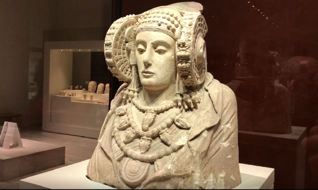 La Dama de Elche en la sala 13 del MAN La Dama de Elche en la sala 13 del MAN
