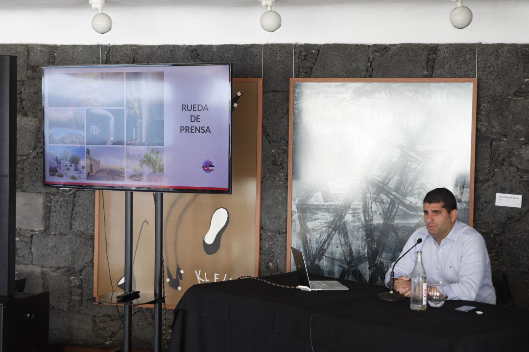 El consejero delegado de los CACT en la rueda de prensa de este miércoles. El consejero delegado de los CACT en la rueda de prensa de este miércoles.