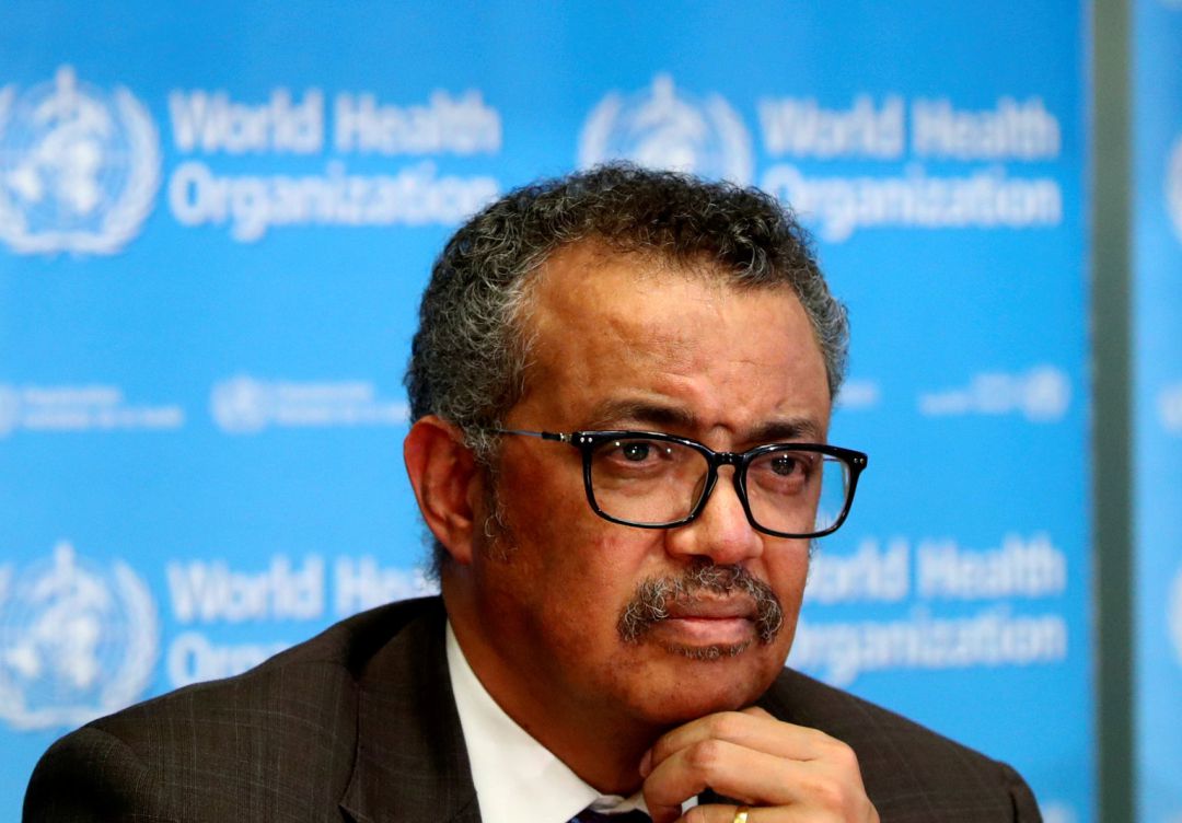 El director general de la OMS, Tedros Adhanom Ghebreyesus El director general de la OMS, Tedros Adhanom Ghebreyesus
