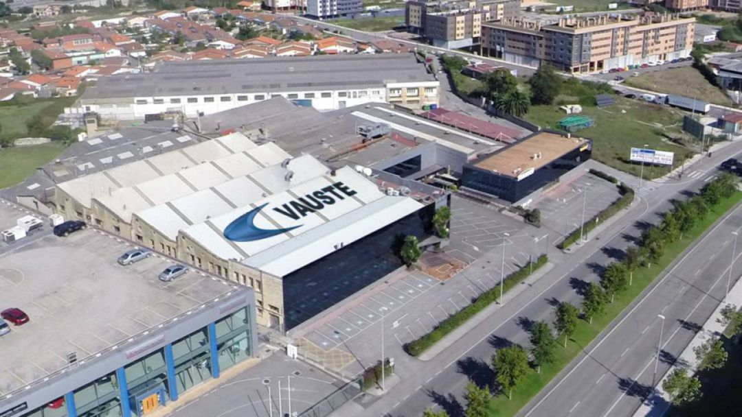 Planta de Vauste en Gijón. Planta de Vauste en Gijón.