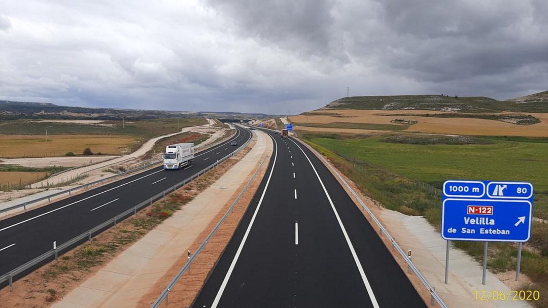 Nuevo tramo de la Autovía del Duero Nuevo tramo de la Autovía del Duero