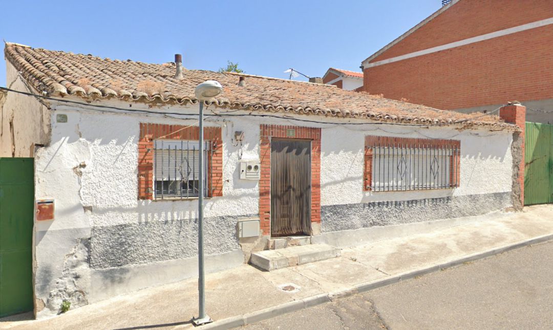 Vivienda afectada por el incendio Vivienda afectada por el incendio