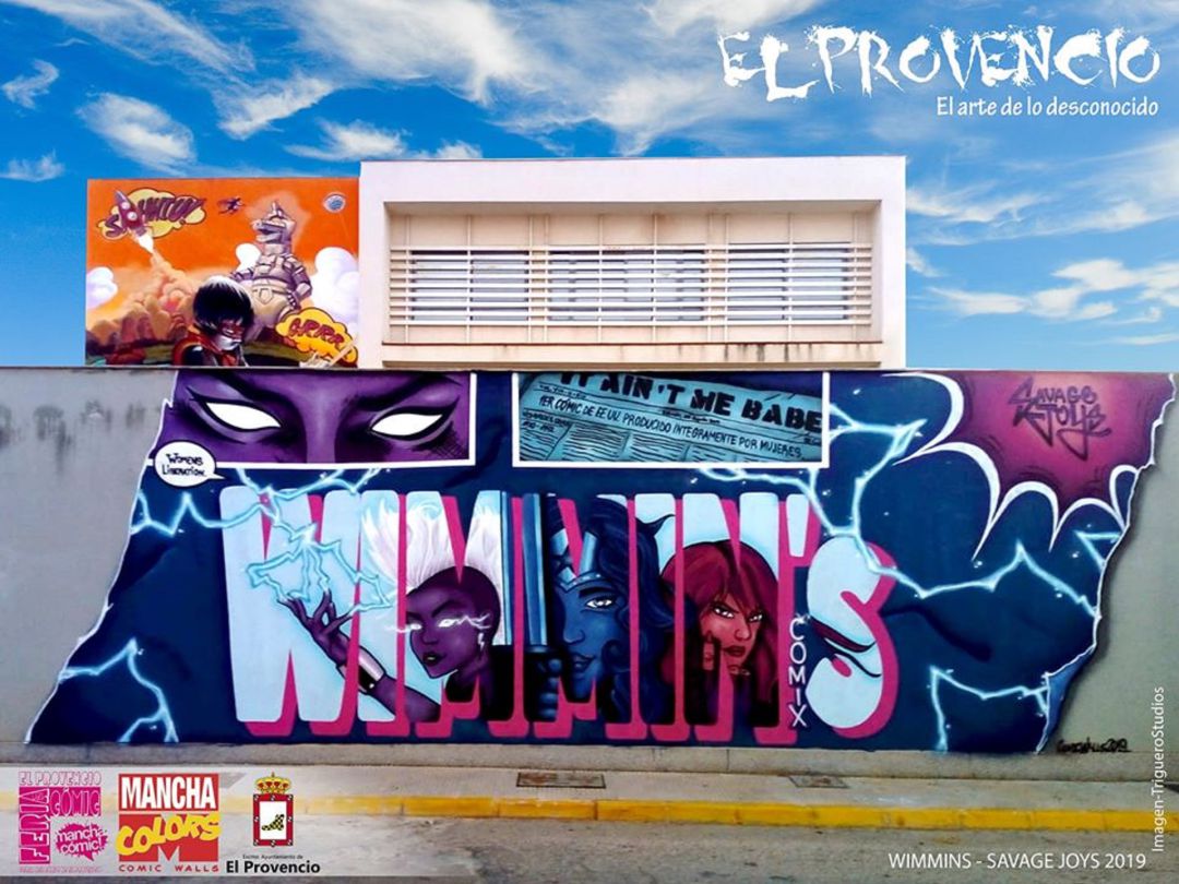 Uno de los murales de la pasada edición Uno de los murales de la pasada edición