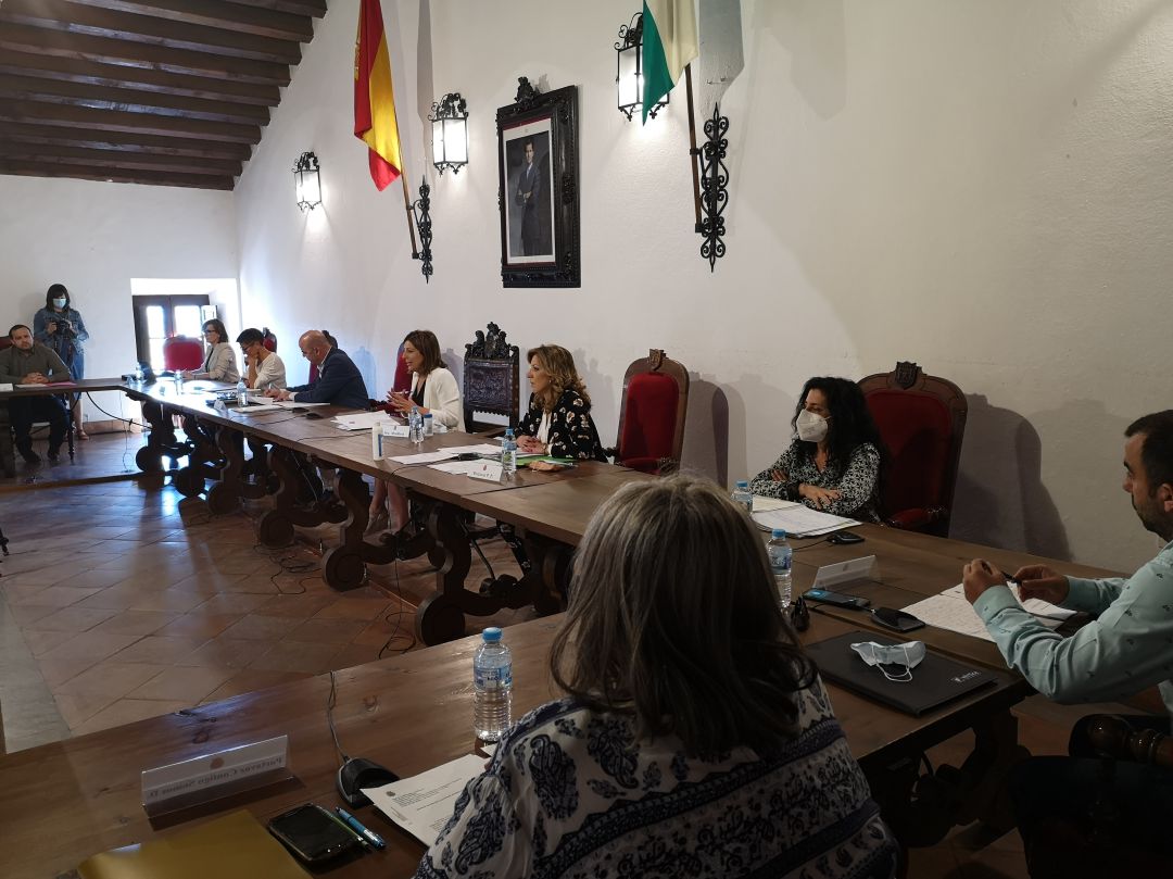 Salón de plenos del Ayuntamiento de Ronda Salón de plenos del Ayuntamiento de Ronda