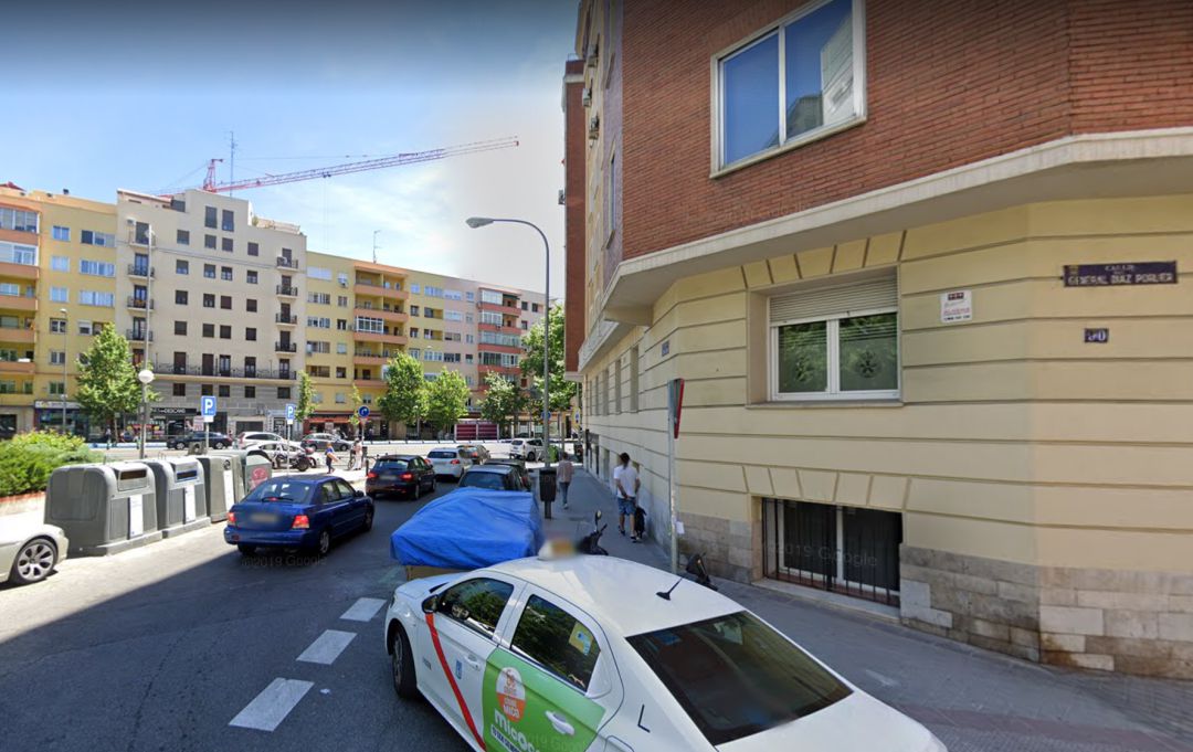 Imagen del lugar en el que ha sido encontrado el cadáver de un hombre sin hogar con múltiples contusiones. Imagen del lugar en el que ha sido encontrado el cadáver de un hombre sin hogar con múltiples contusiones.