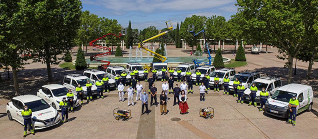 Equipo de mantenimiento del Ayuntamiento de Móstoles Equipo de mantenimiento del Ayuntamiento de Móstoles