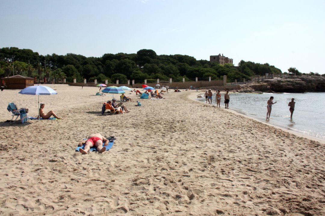 Platja de l'Arrabassada de Tarragona. Platja de l'Arrabassada de Tarragona.