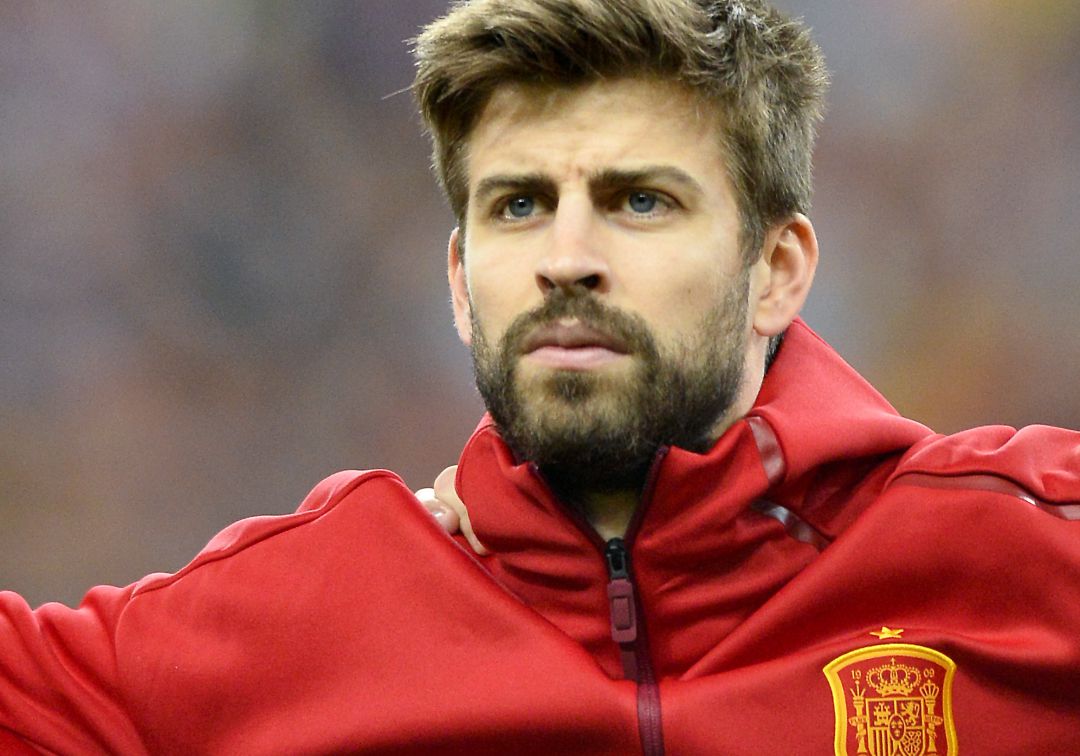Piqué, durante un amistoso entre España y Francia en marzo de 2017. Piqué, durante un amistoso entre España y Francia en marzo de 2017.