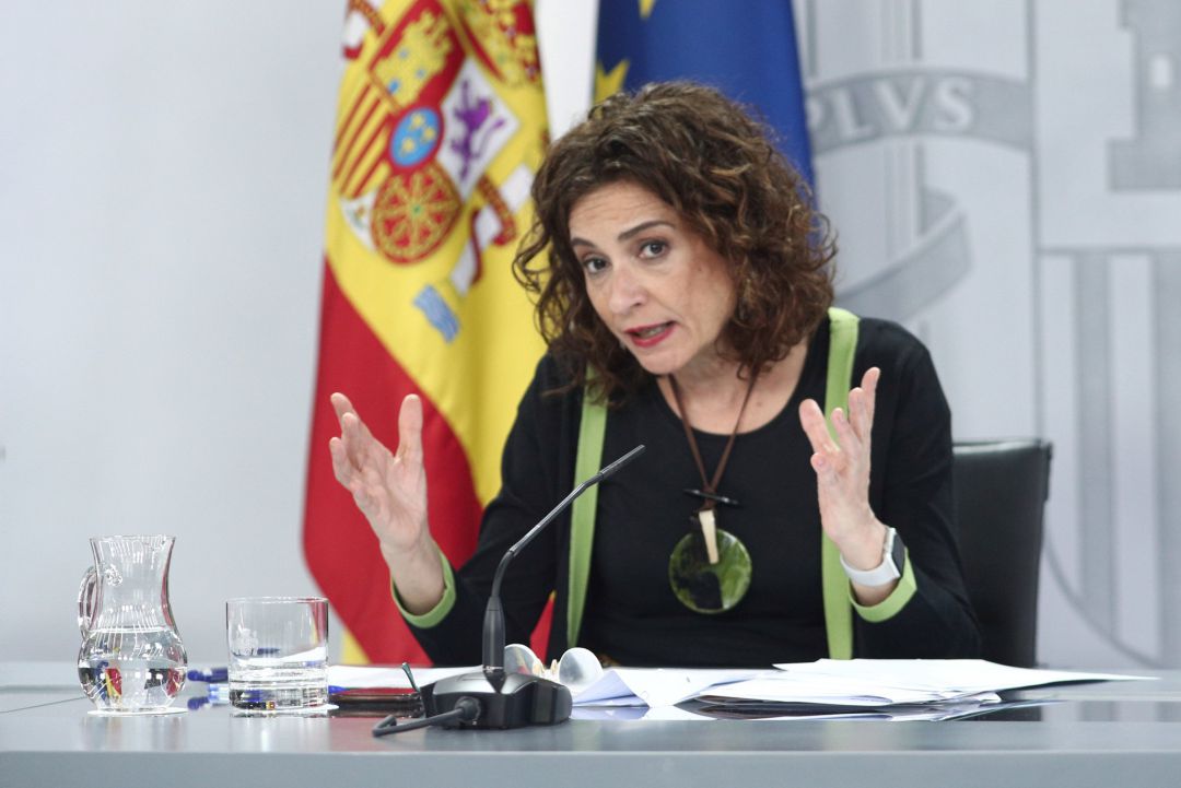 La ministra portavoz y de Hacienda, María Jesús Montero, comparece en rueda de prensa posterior al Consejo de Ministros La ministra portavoz y de Hacienda, María Jesús Montero, comparece en rueda de prensa posterior al Consejo de Ministros