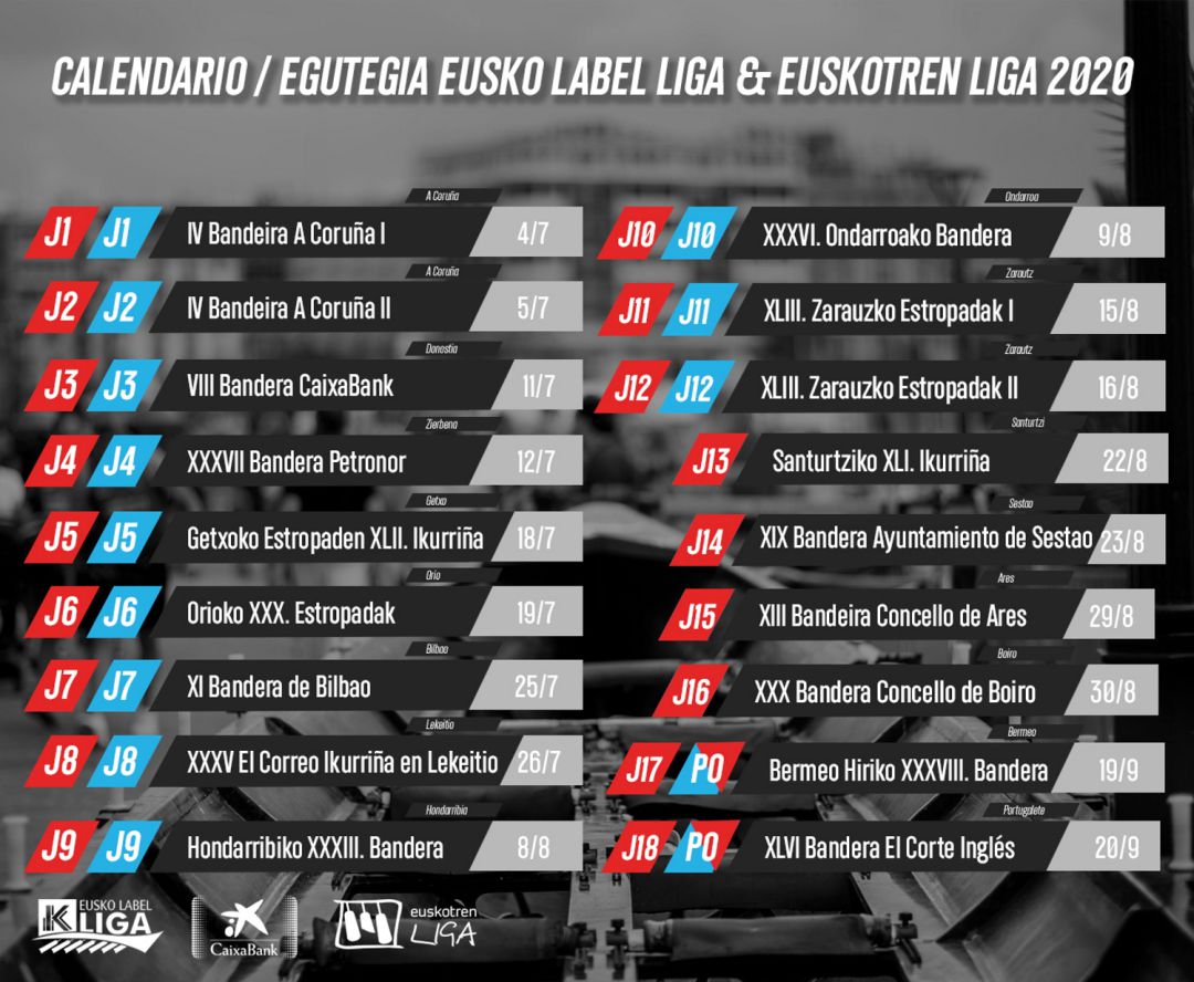 Imagen del calendario de la nueva temporada Imagen del calendario de la nueva temporada