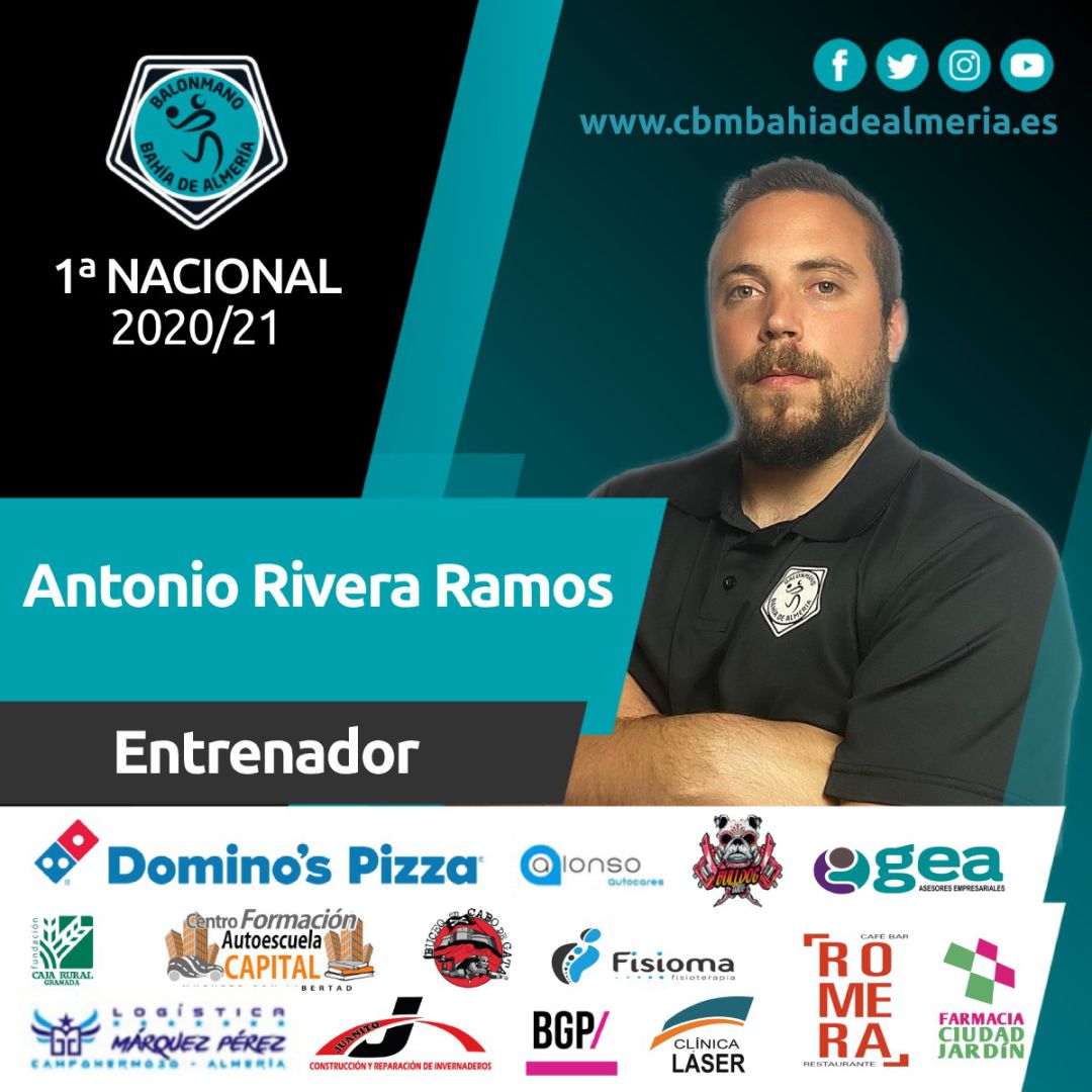 Antonio Rivera seguirá liderando al Bahía de Almería. Antonio Rivera seguirá liderando al Bahía de Almería.