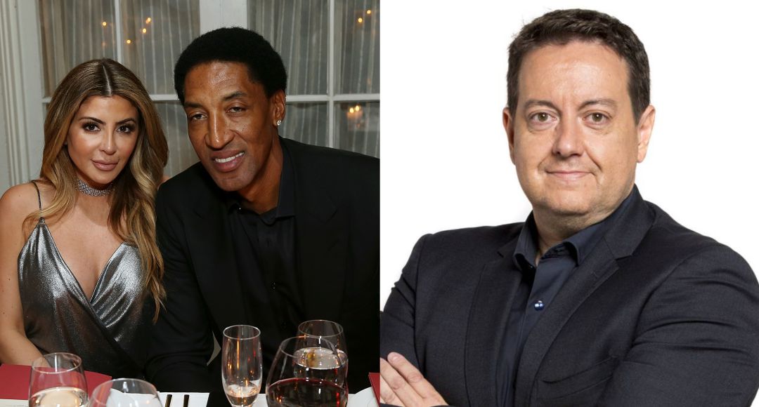 Larsa Pippen, Scottie Pippen y Antoni Daimiel. Larsa Pippen, Scottie Pippen y Antoni Daimiel.