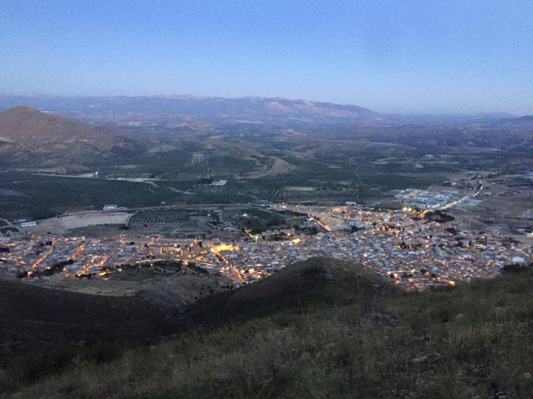 Panorámica de la ciudad desde el Cerro San Cristóbal Panorámica de la ciudad desde el Cerro San Cristóbal