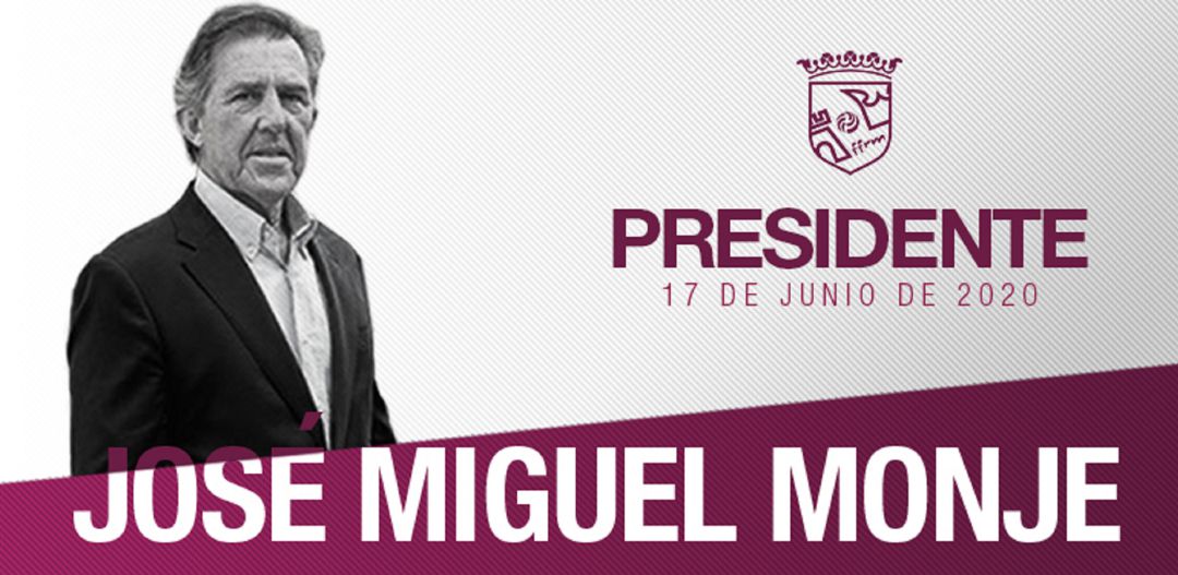 Cartel de reelección de José Miguel Monje Cartel de reelección de José Miguel Monje