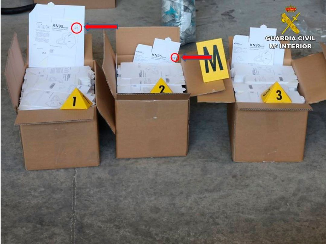 Imatge de l'operació de la benemèrita a L'Olleria Imatge de l'operació de la benemèrita a L'Olleria