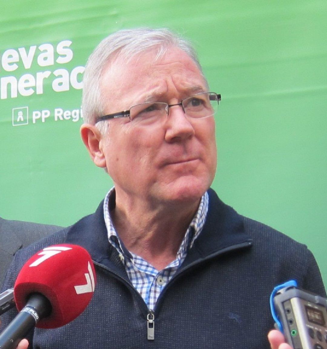 El que fuera presidente del Partido Popular (PP) de la Región de Murcia, Ramón Luis Valcárcel El que fuera presidente del Partido Popular (PP) de la Región de Murcia, Ramón Luis Valcárcel