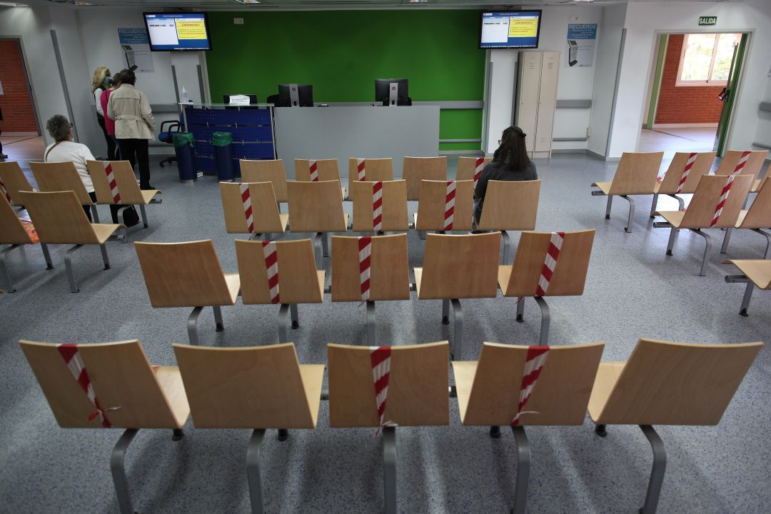 Imagen de una sala de espera del Hospital Universitario Severo Ochoa de Leganés. Imagen de una sala de espera del Hospital Universitario Severo Ochoa de Leganés.