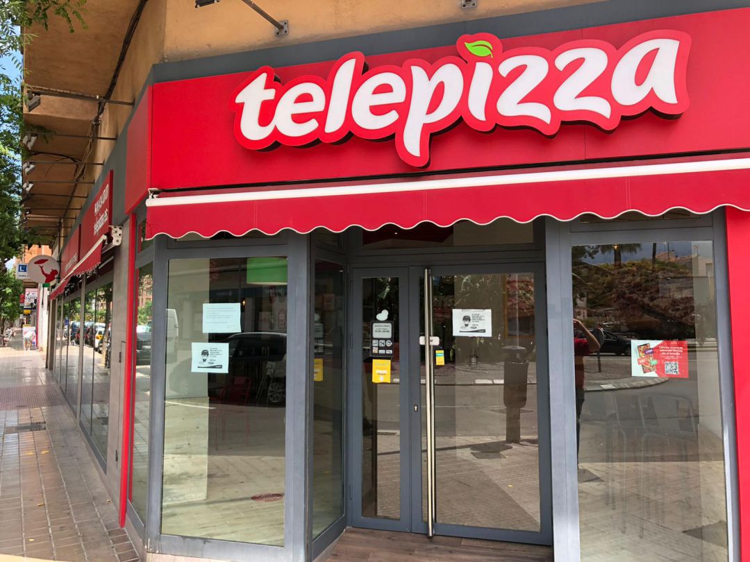 Establecimiento de Telepizza en Castelló Establecimiento de Telepizza en Castelló