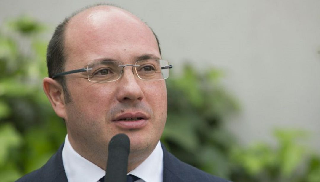 Pedro Antonio Sánchez, tras declarar en el juzgado en el 'caso Púnica' Pedro Antonio Sánchez, tras declarar en el juzgado en el 'caso Púnica'