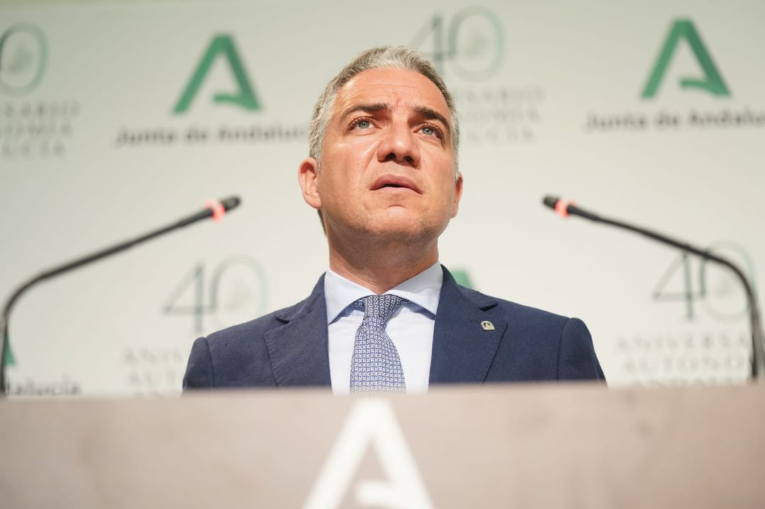 Elías Bendodo, consejero de Presidencia y portavoz del gobierno andaluz Elías Bendodo, consejero de Presidencia y portavoz del gobierno andaluz
