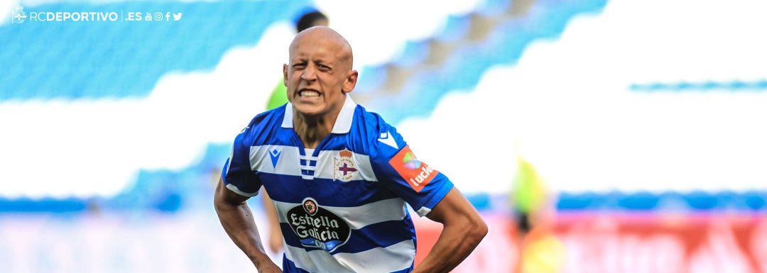 Mollejo anotó el segundo tanto del Deportivo Mollejo anotó el segundo tanto del Deportivo