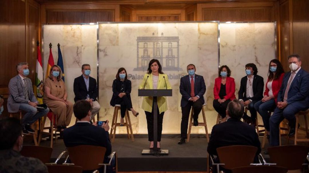 Comparecencia del Consejo de Gobierno tras la aprobación del decreto de la nueva normalidad en La Rioja. Comparecencia del Consejo de Gobierno tras la aprobación del decreto de la nueva normalidad en La Rioja.