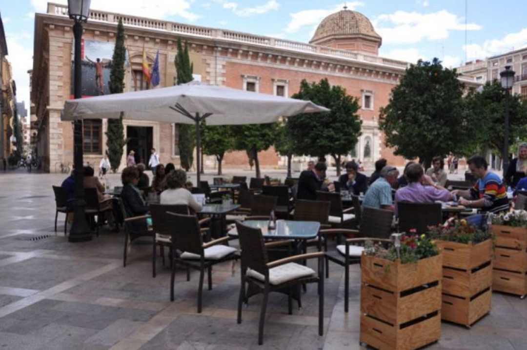 Terraza en la ciudad de València Terraza en la ciudad de València