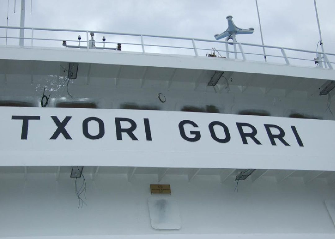 Puente del 'Toxri Gorri', el atunero donde se ha registrado el accidente laboral mortal Puente del 'Toxri Gorri', el atunero donde se ha registrado el accidente laboral mortal