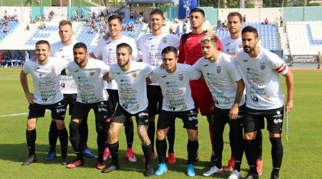 Una las formaciones de la Peña Deportiva durante el presente curso Una las formaciones de la Peña Deportiva durante el presente curso