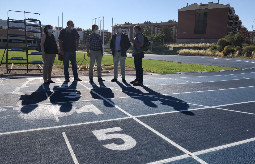 El Ayuntamiento ha recibido la obra de la pista terminada El Ayuntamiento ha recibido la obra de la pista terminada