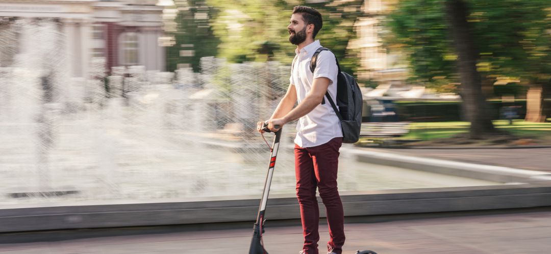 Los patinetes empiezan a ser cada vez más utilizados en ciudad Los patinetes empiezan a ser cada vez más utilizados en ciudad
