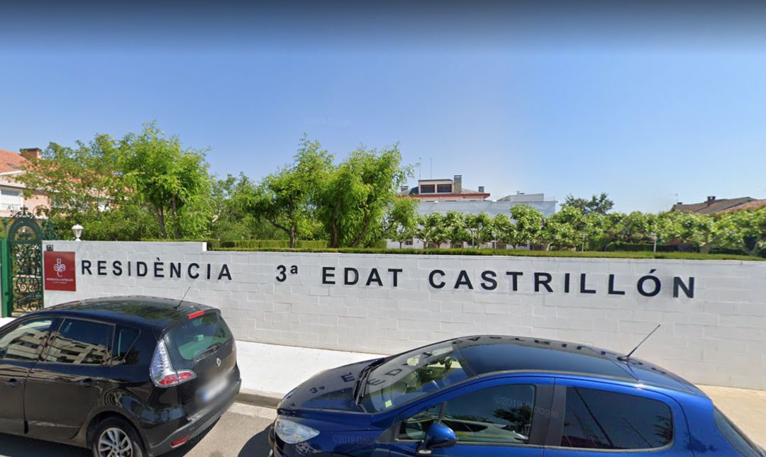 Imagen de la entrada de la residencia Castrillón en Lleida, donde se ha registrado un brote de coronavirus. Imagen de la entrada de la residencia Castrillón en Lleida, donde se ha registrado un brote de coronavirus.