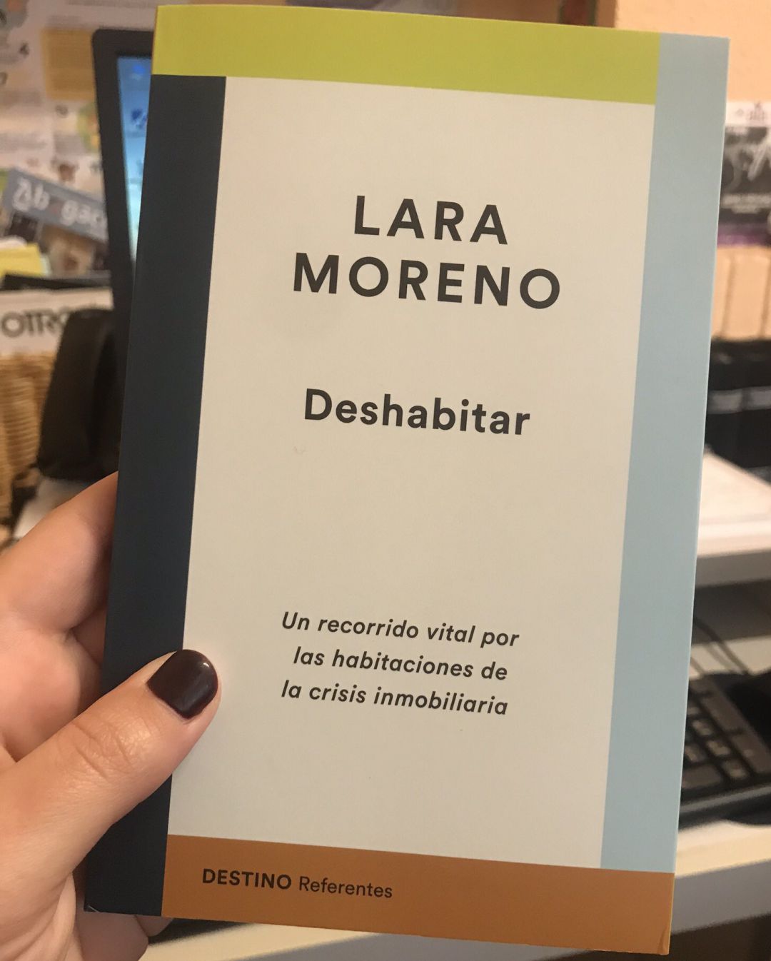 Lara Moreno acaba de publicar una radiografía de lo que supone vivir de alquiler en una gran ciudad como Madrid Lara Moreno acaba de publicar una radiografía de lo que supone vivir de alquiler en una gran ciudad como Madrid