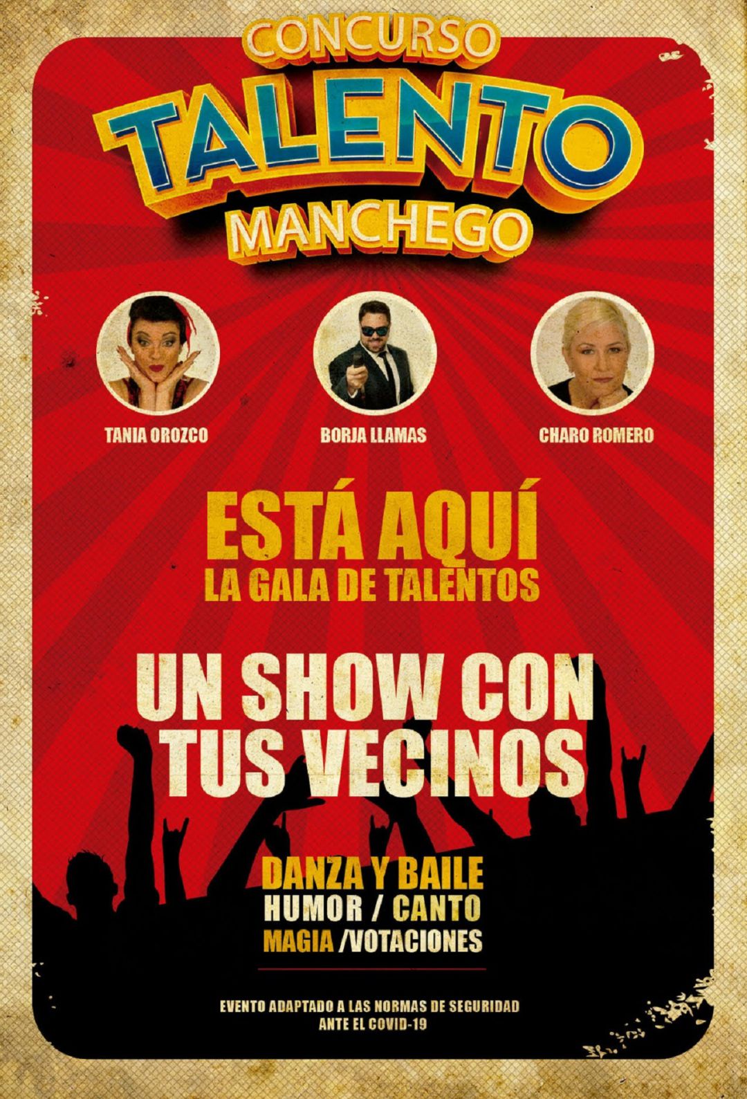 Cartel del nuevo espectáculo Talento Manchego Cartel del nuevo espectáculo Talento Manchego