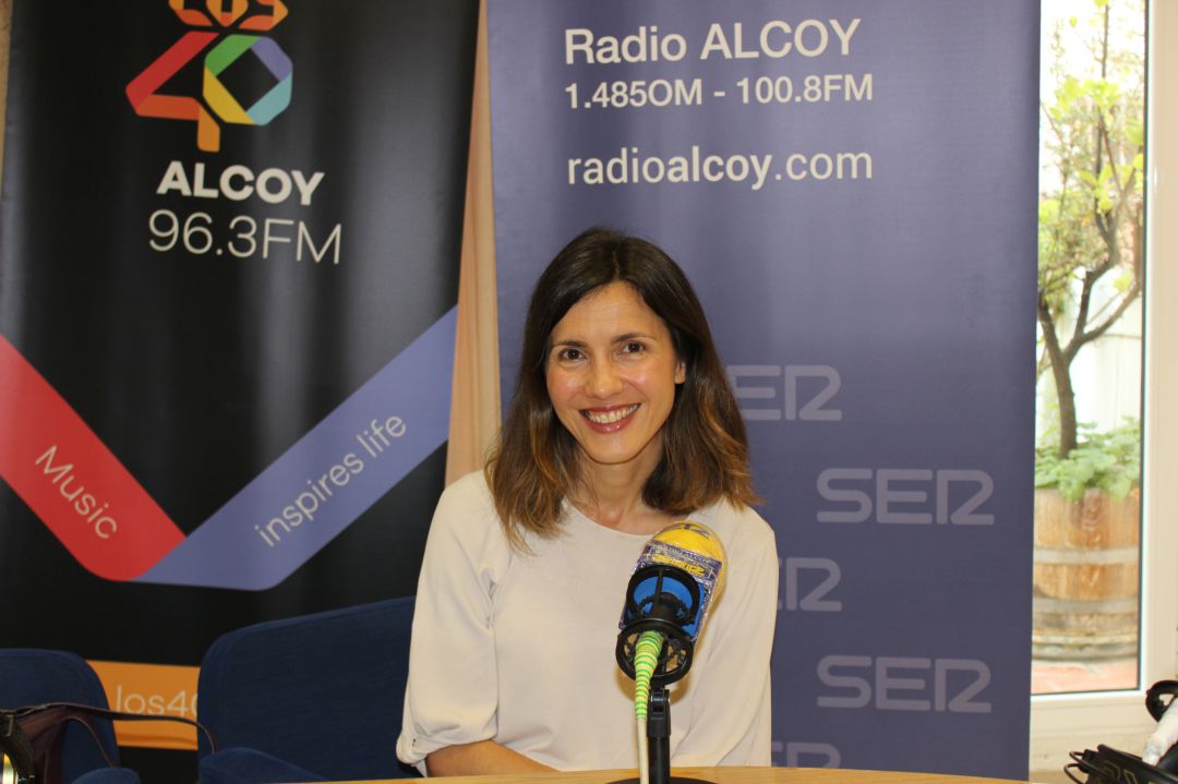 Sandra Obiol, portavoz del grupo municipal de Guanyar Alcoi. Sandra Obiol, portavoz del grupo municipal de Guanyar Alcoi.