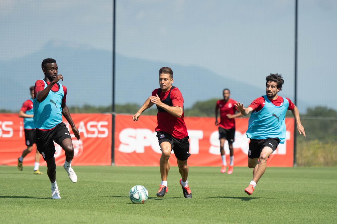 Diamanka, Granell i Jairo en un dels entrenaments d'aquesta setmana. Diamanka, Granell i Jairo en un dels entrenaments d'aquesta setmana.