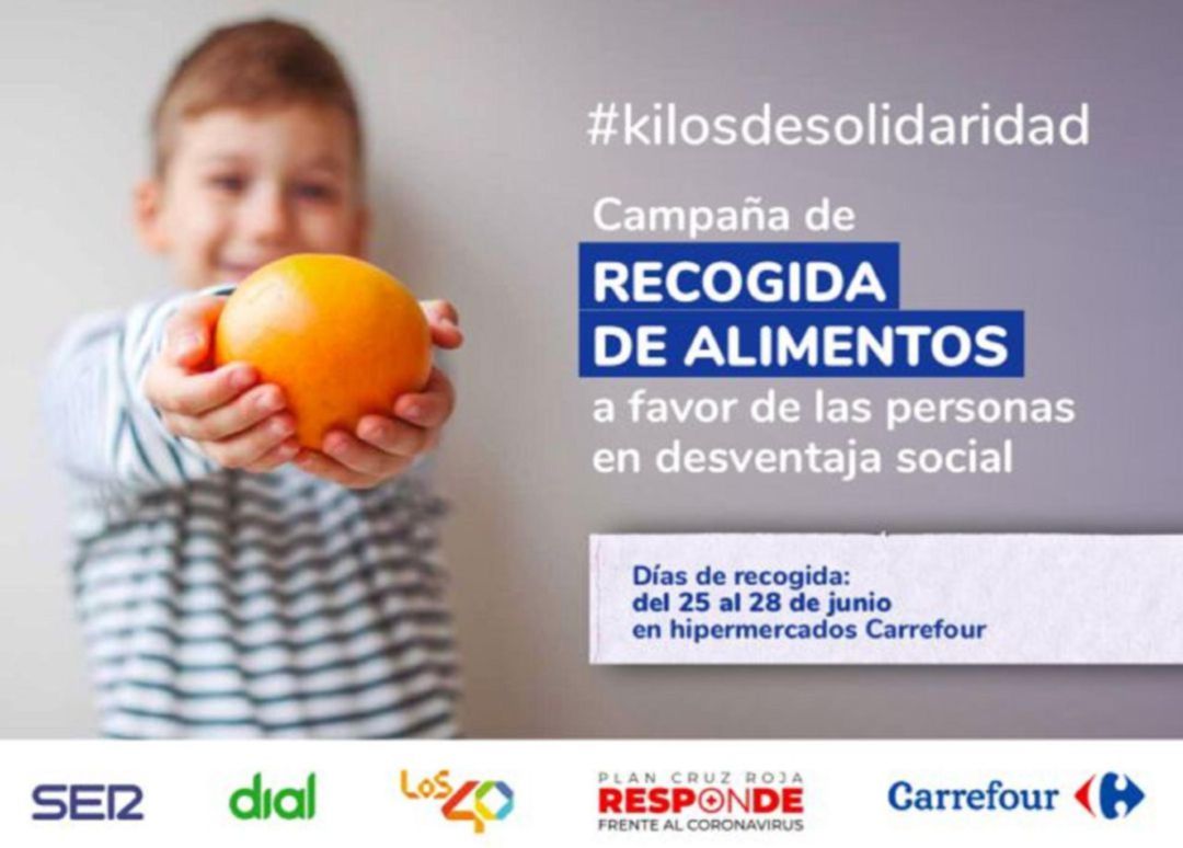 #Kilosdesolidaridad, campaña de recogida de alimentos #Kilosdesolidaridad, campaña de recogida de alimentos