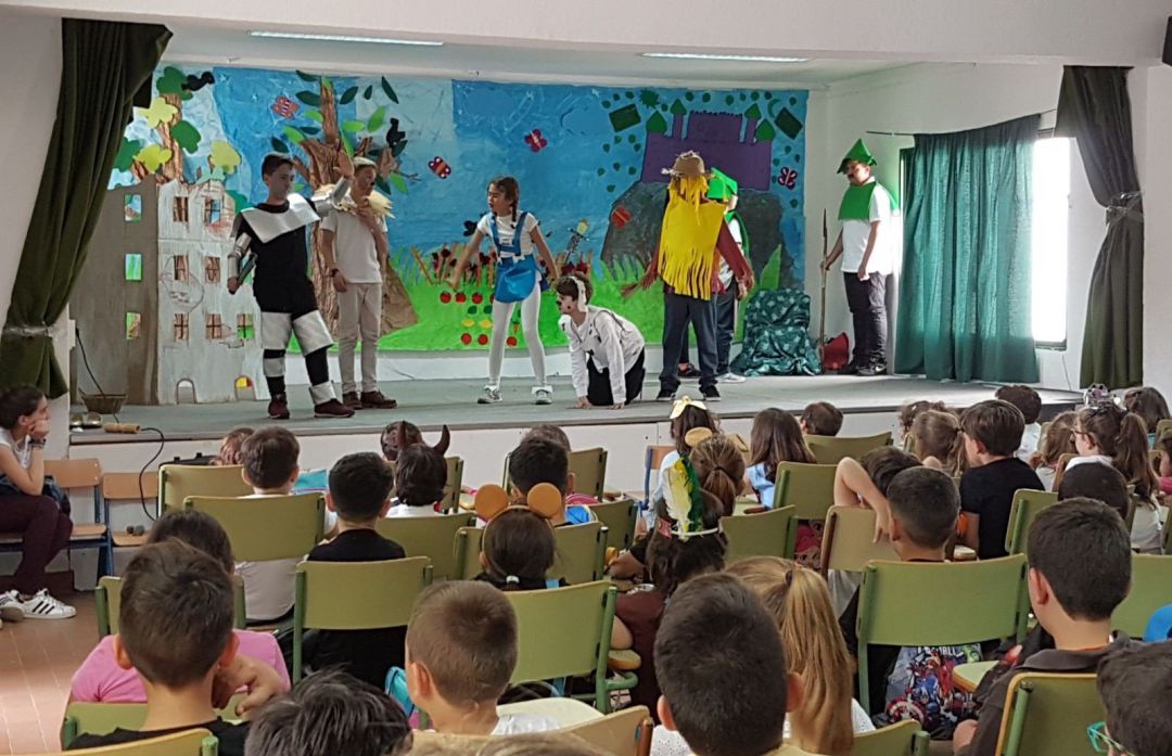 Una actividad celebrada en el colegio Joaquín Tena Artigas de Córdoba, en una imagen de archivo. Una actividad celebrada en el colegio Joaquín Tena Artigas de Córdoba, en una imagen de archivo.
