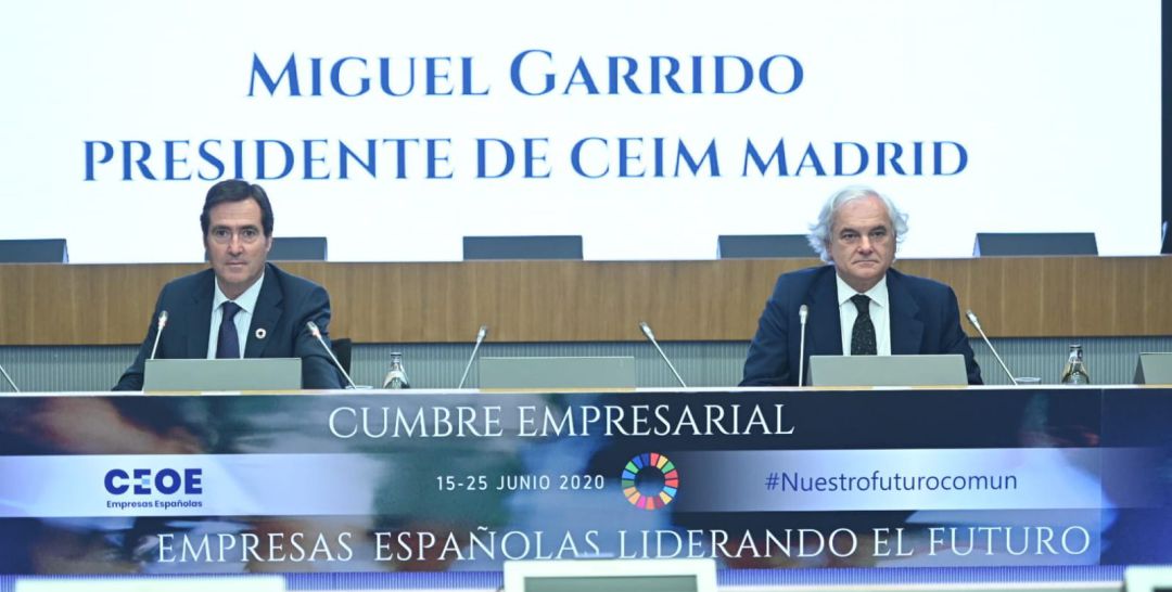 Última jornada de la cumbre empresarial organizada por la CEOE. Última jornada de la cumbre empresarial organizada por la CEOE.