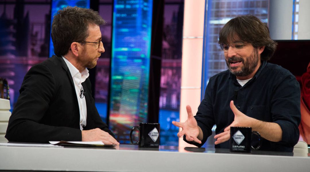 Jordi Évole durante una entrevista en El Hormiguero. Jordi Évole durante una entrevista en El Hormiguero.