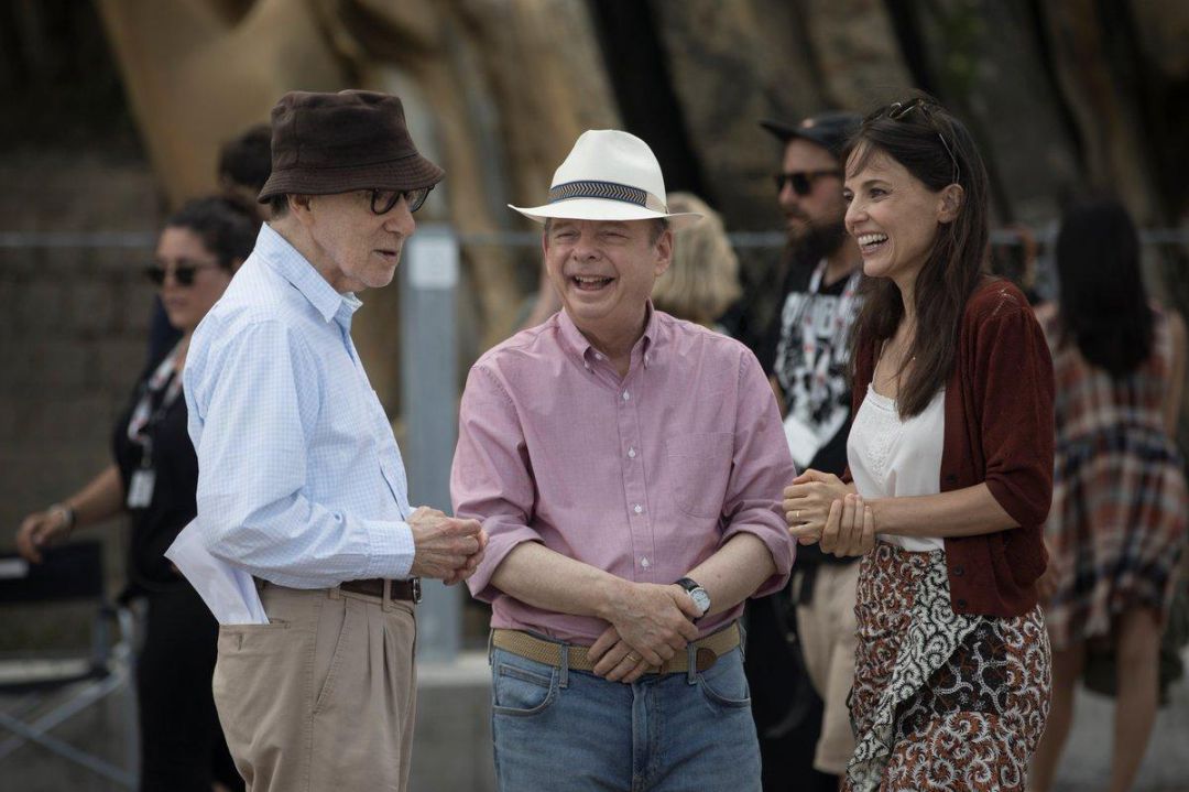 Woody Allen, durante el rodaje en San Sebastián Woody Allen, durante el rodaje en San Sebastián