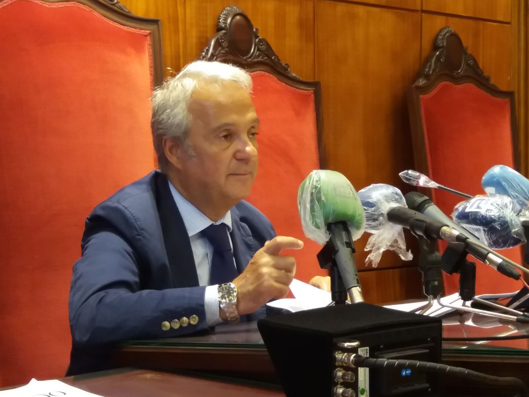 El Presidente del Tribunal Superior de Justicia de Asturias, Jesús María Chamorro, en un momento de la presentación de la Memoria Judicial de Asturias 2019 El Presidente del Tribunal Superior de Justicia de Asturias, Jesús María Chamorro, en un momento de la presentación de la Memoria Judicial de Asturias 2019