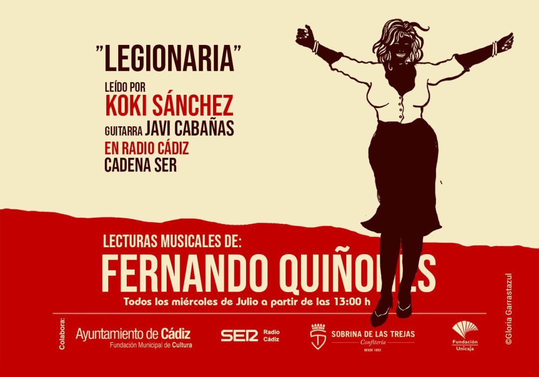 Cartel anunciador de la primera Lectura Musical de Fernando Quiñones 2020 Cartel anunciador de la primera Lectura Musical de Fernando Quiñones 2020