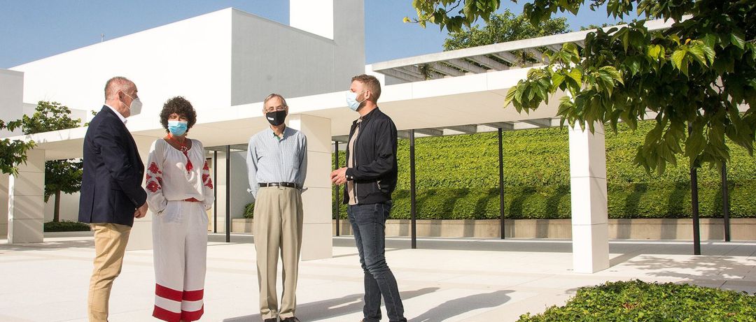 El PP de A Coruña visita Padre Rubinos El PP de A Coruña visita Padre Rubinos