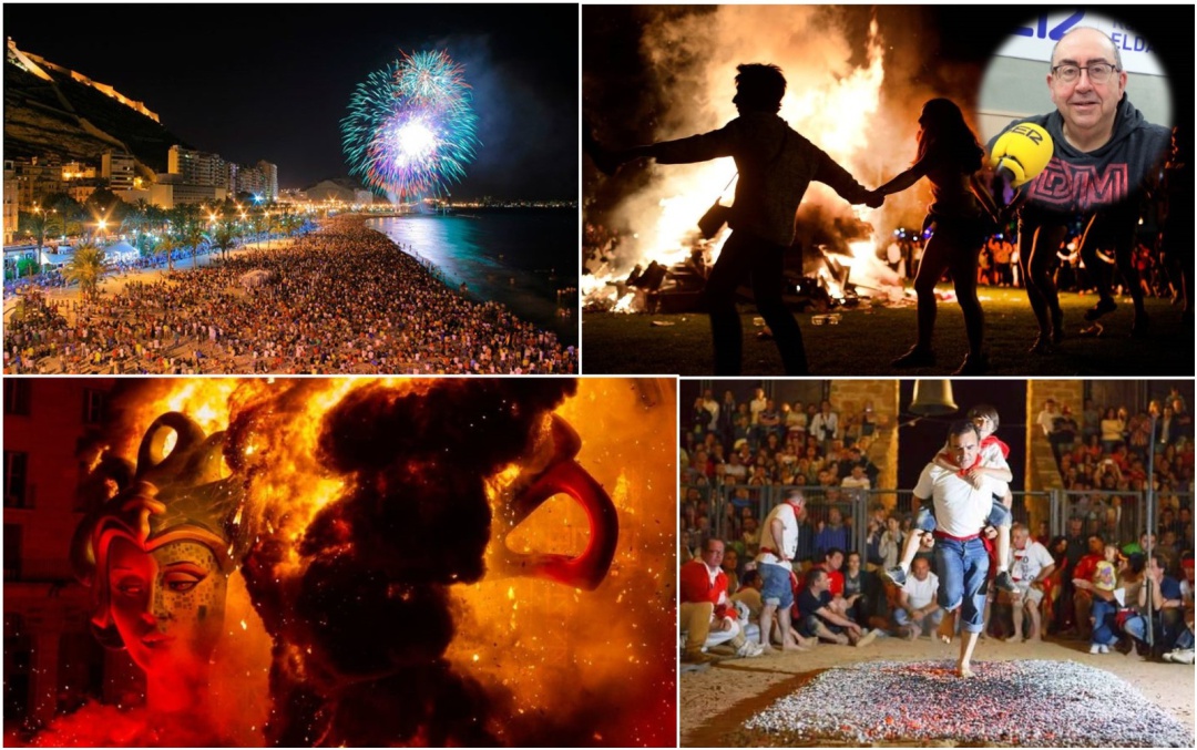 Imágenes de la celebración de la Noche de San Juan Imágenes de la celebración de la Noche de San Juan