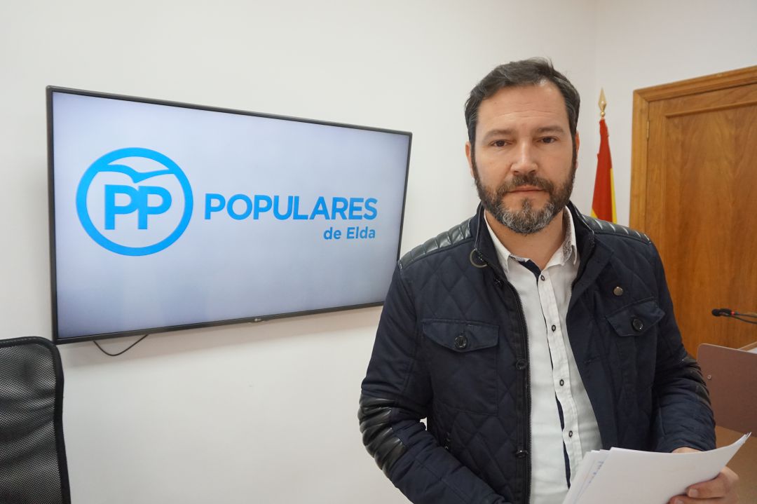Fran Muñoz, portavoz del PP de Elda Fran Muñoz, portavoz del PP de Elda