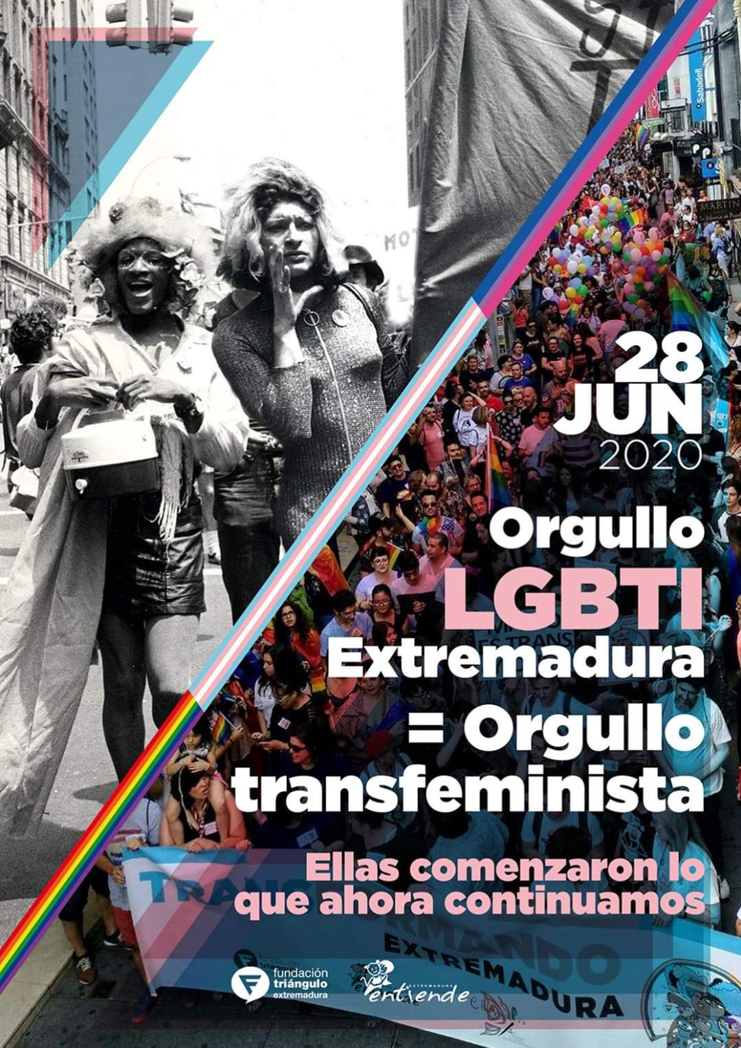 Cartel extemeño del día del Orgullo LGBTI Cartel extemeño del día del Orgullo LGBTI