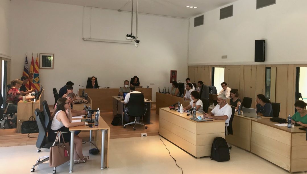 Pleno en el Consell de Formentera Pleno en el Consell de Formentera